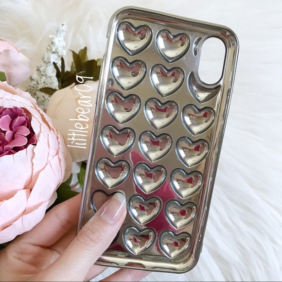 ♥️ Iphone Case plus Strap - 3D Heart Soft TPU - Picture 5 of 6